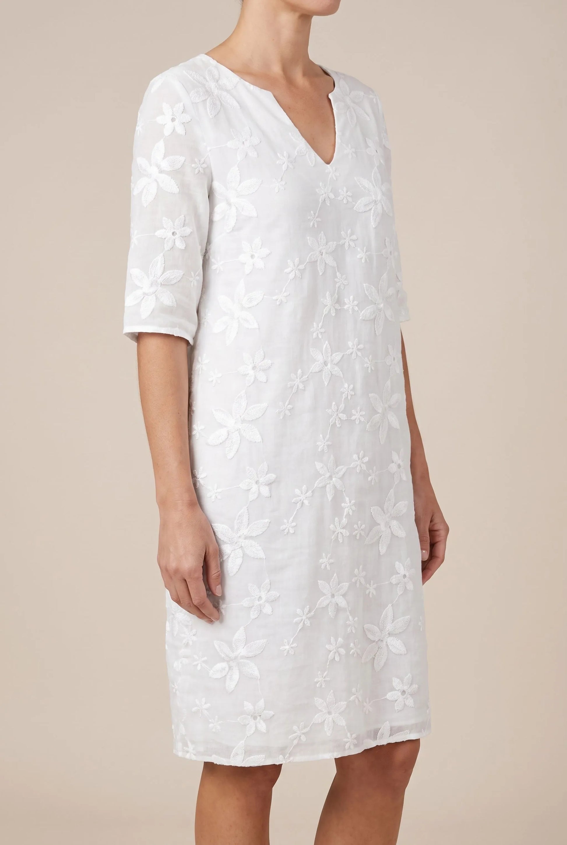 Floralie | Elegantes Sommerkleid Mit Floralem Muster
