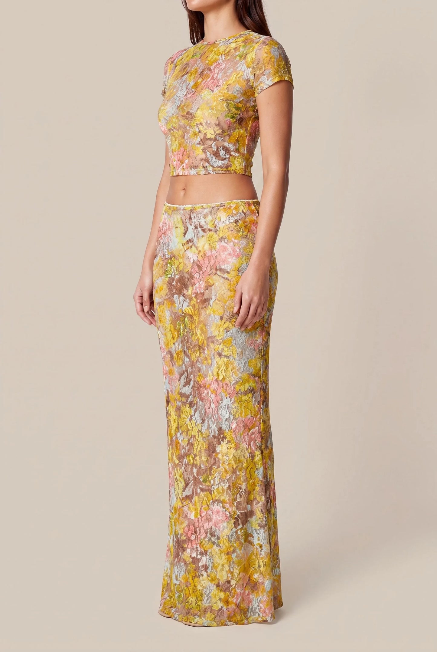 Floruna | Florales Zweiteiler Set Für Damen