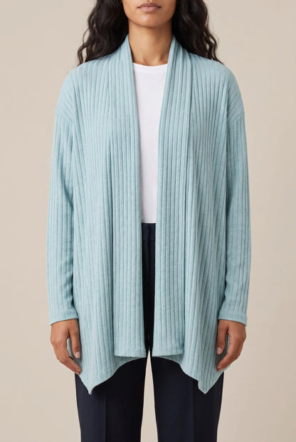Flowen | Asymmetrische Offene Strickjacke