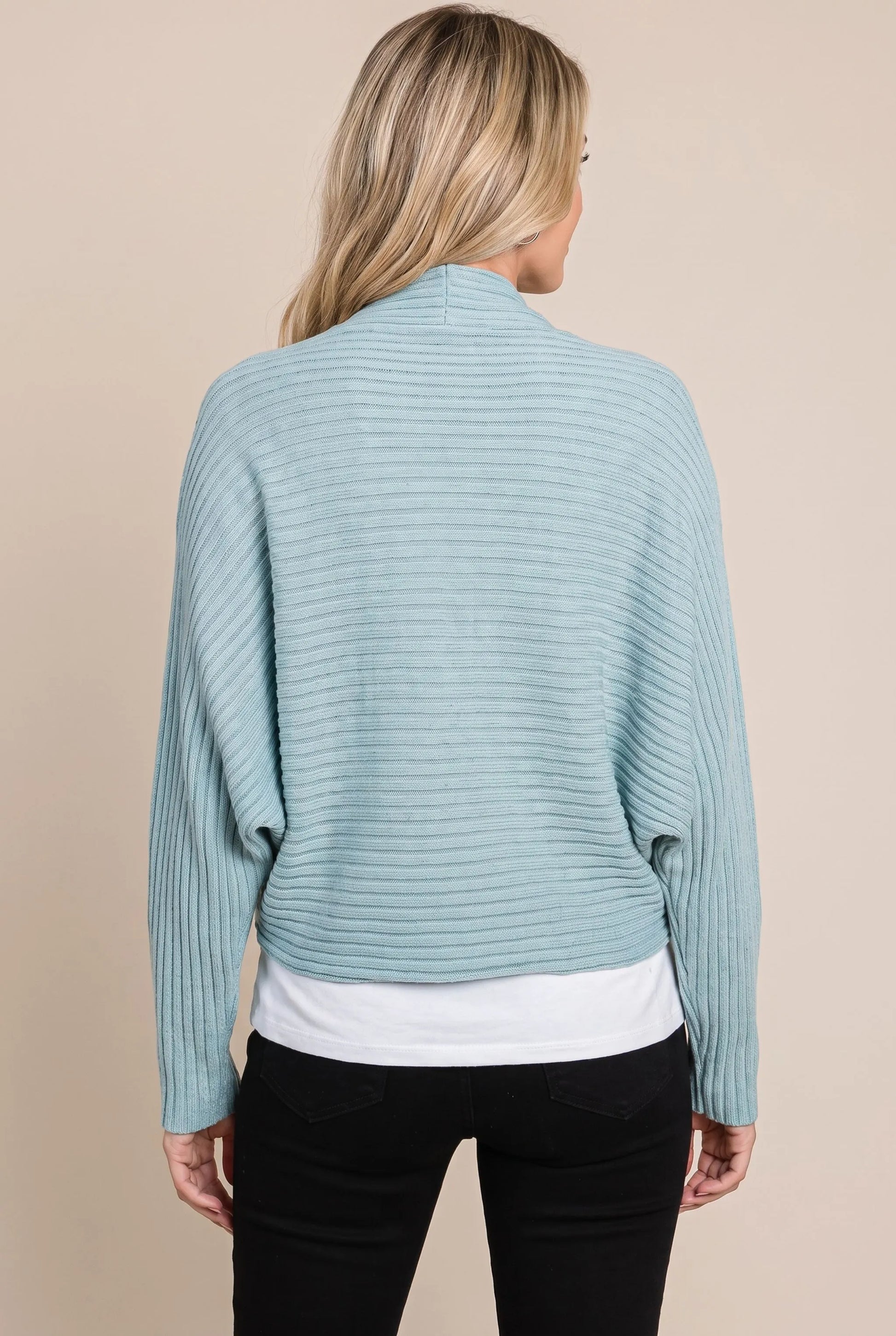 Flowen | Asymmetrische Offene Strickjacke