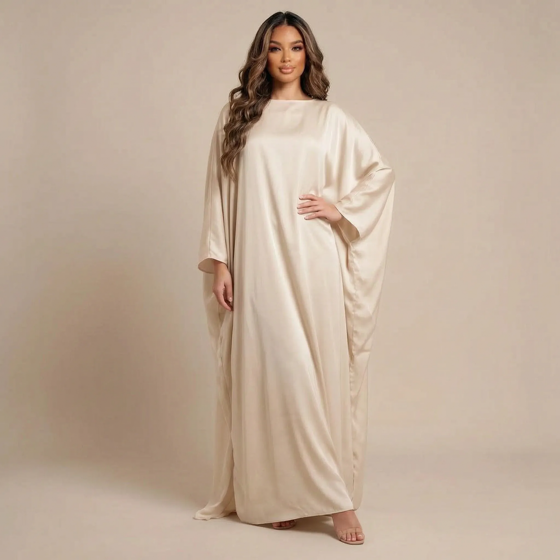 Flowia | Festliches Fließendes Maxikleid