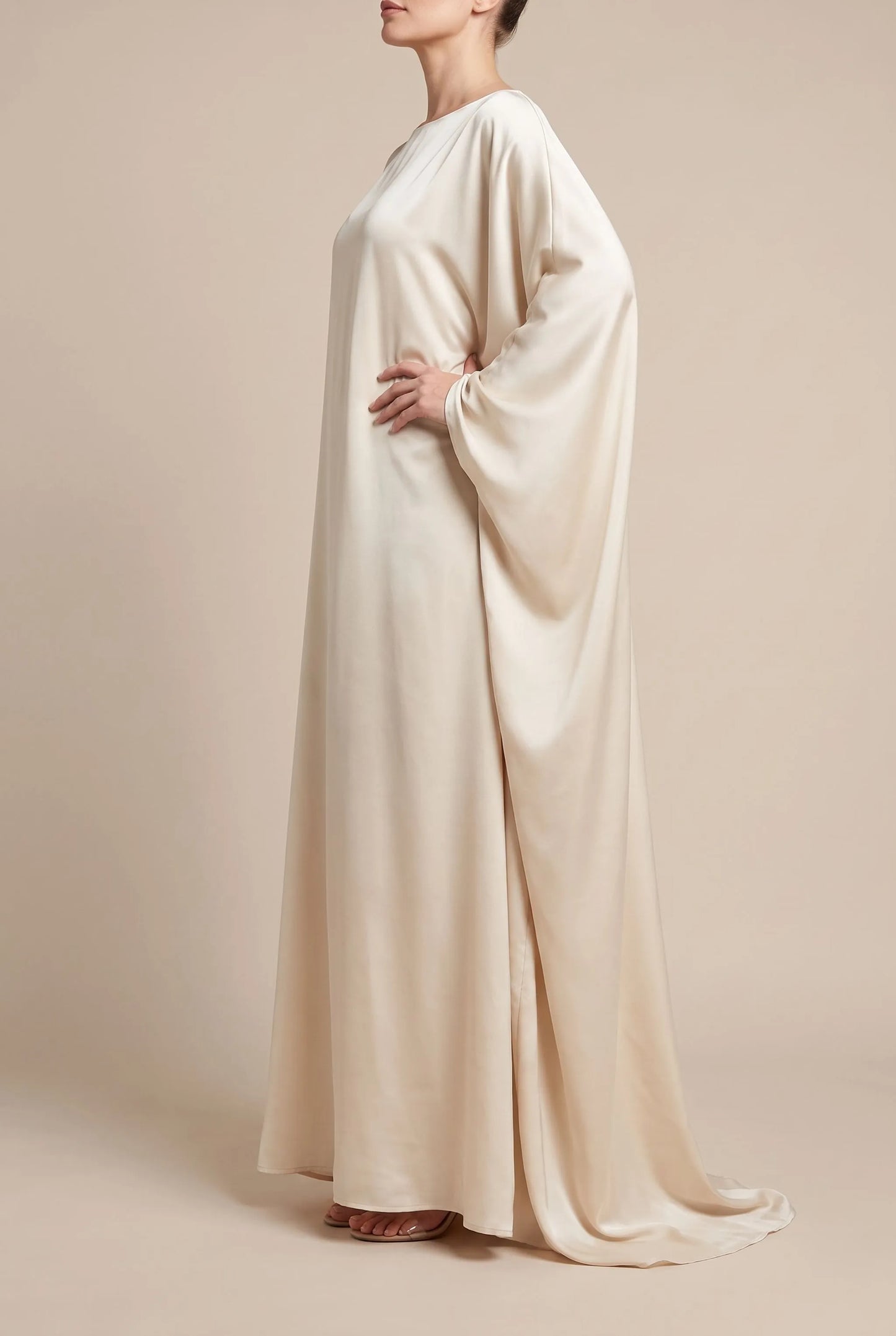 Flowia | Festliches Fließendes Maxikleid