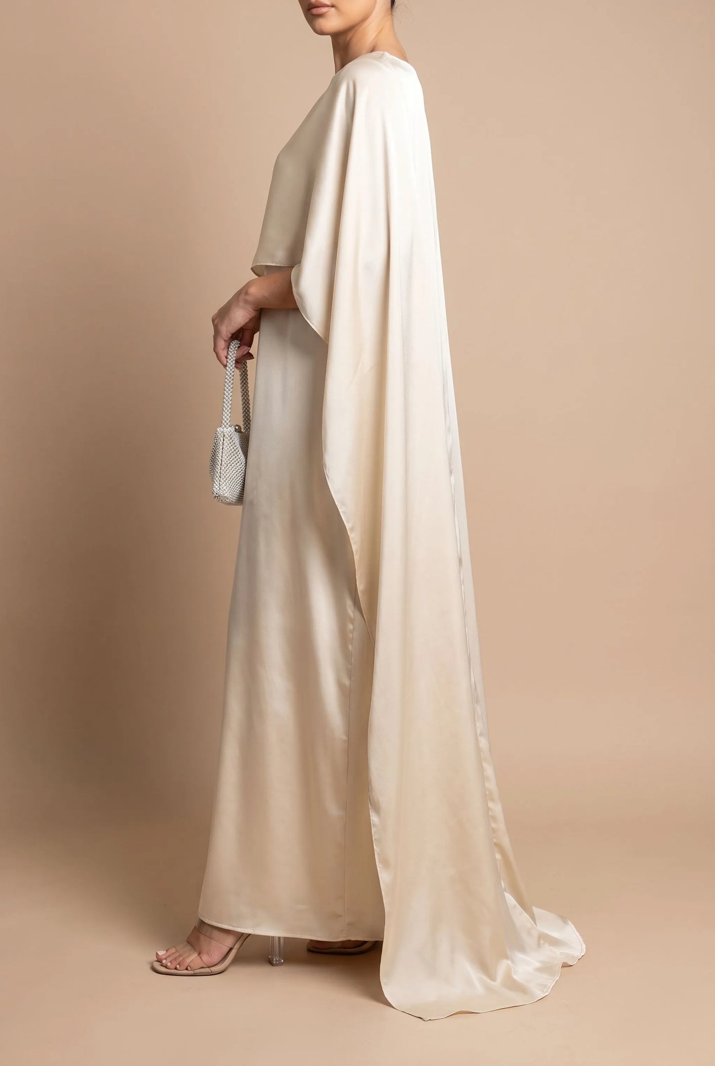 Flowia | Festliches Fließendes Maxikleid