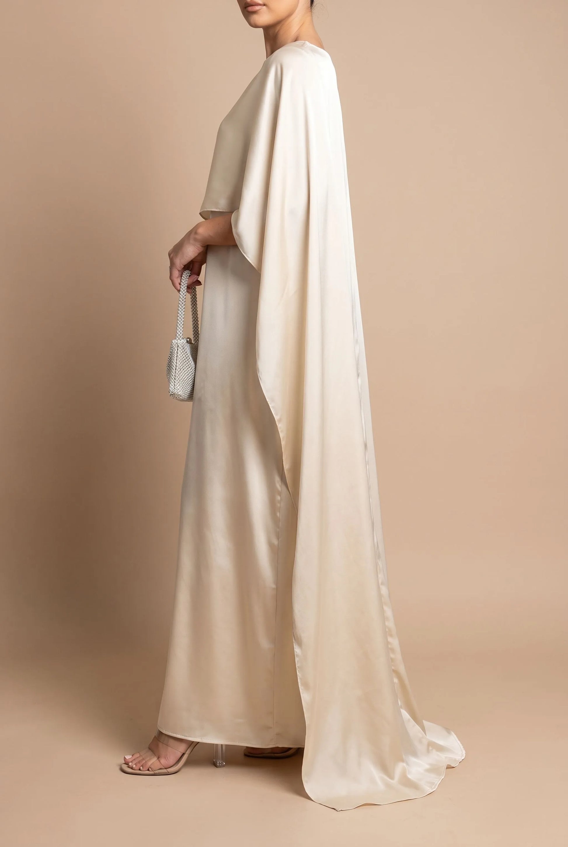 Flowia | Festliches Fließendes Maxikleid