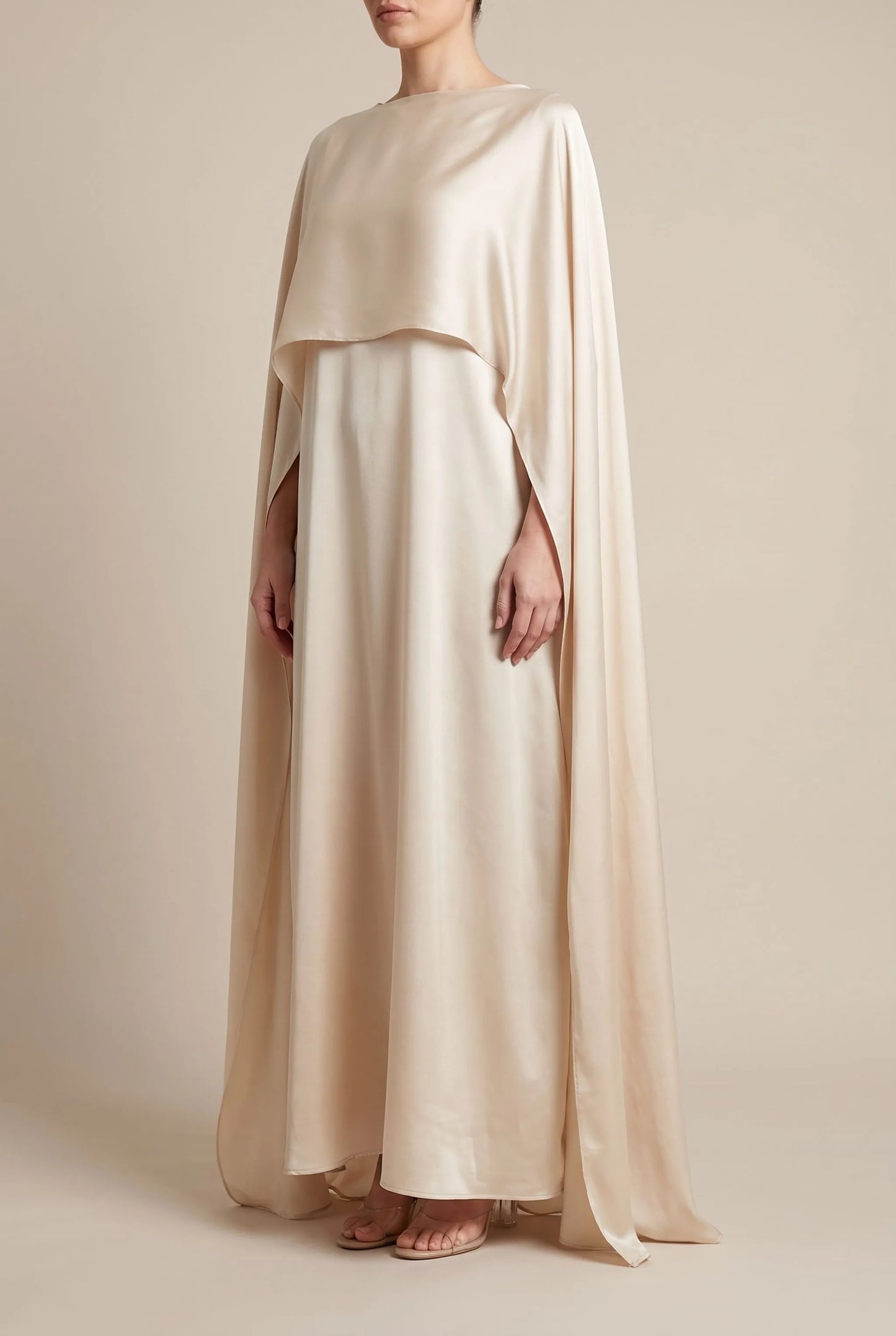 Flowia | Festliches Fließendes Maxikleid