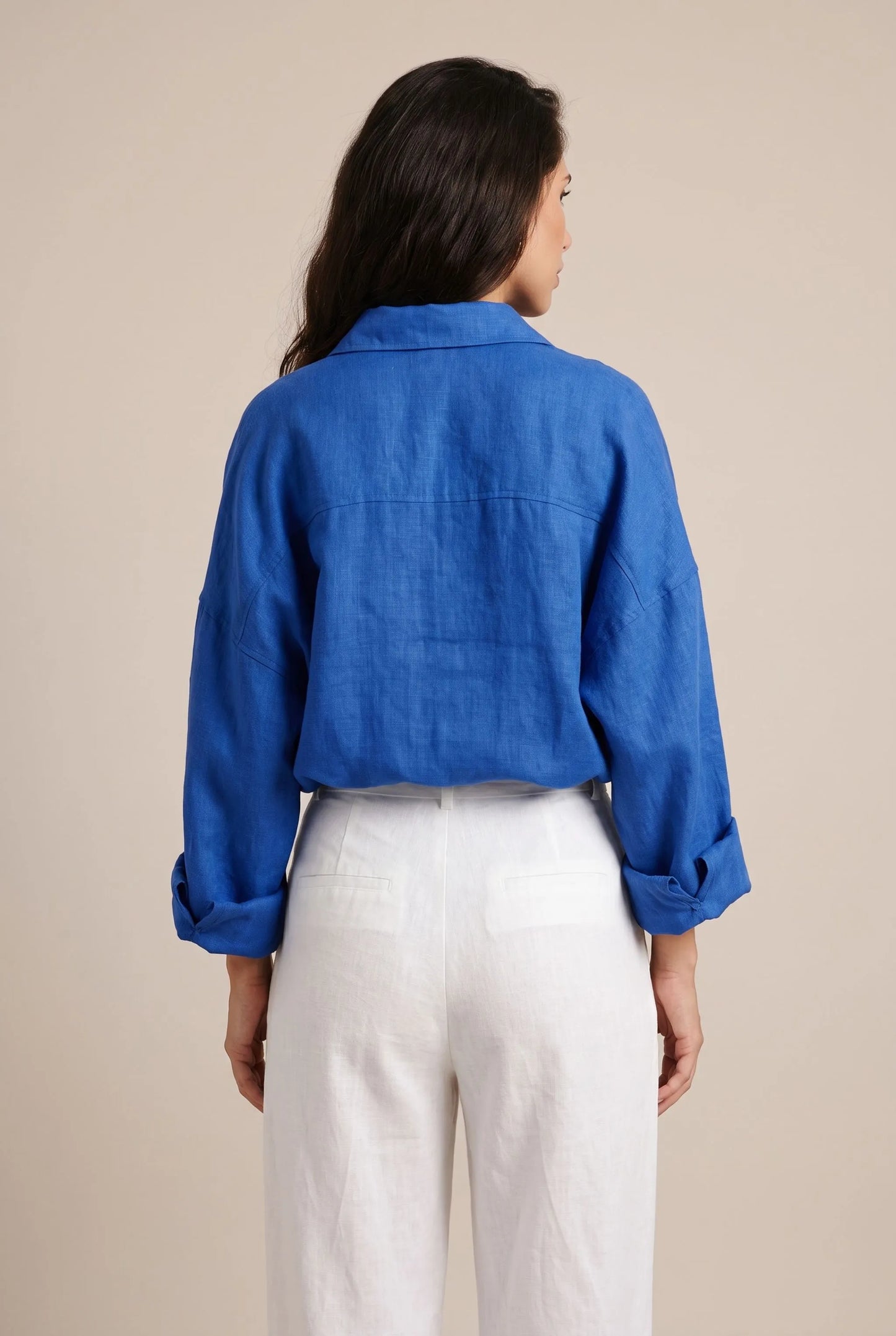 Flowis | Locker Fallende Oversize Damenbluse