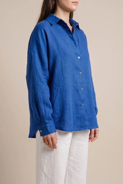 Flowis | Locker Fallende Oversize Damenbluse