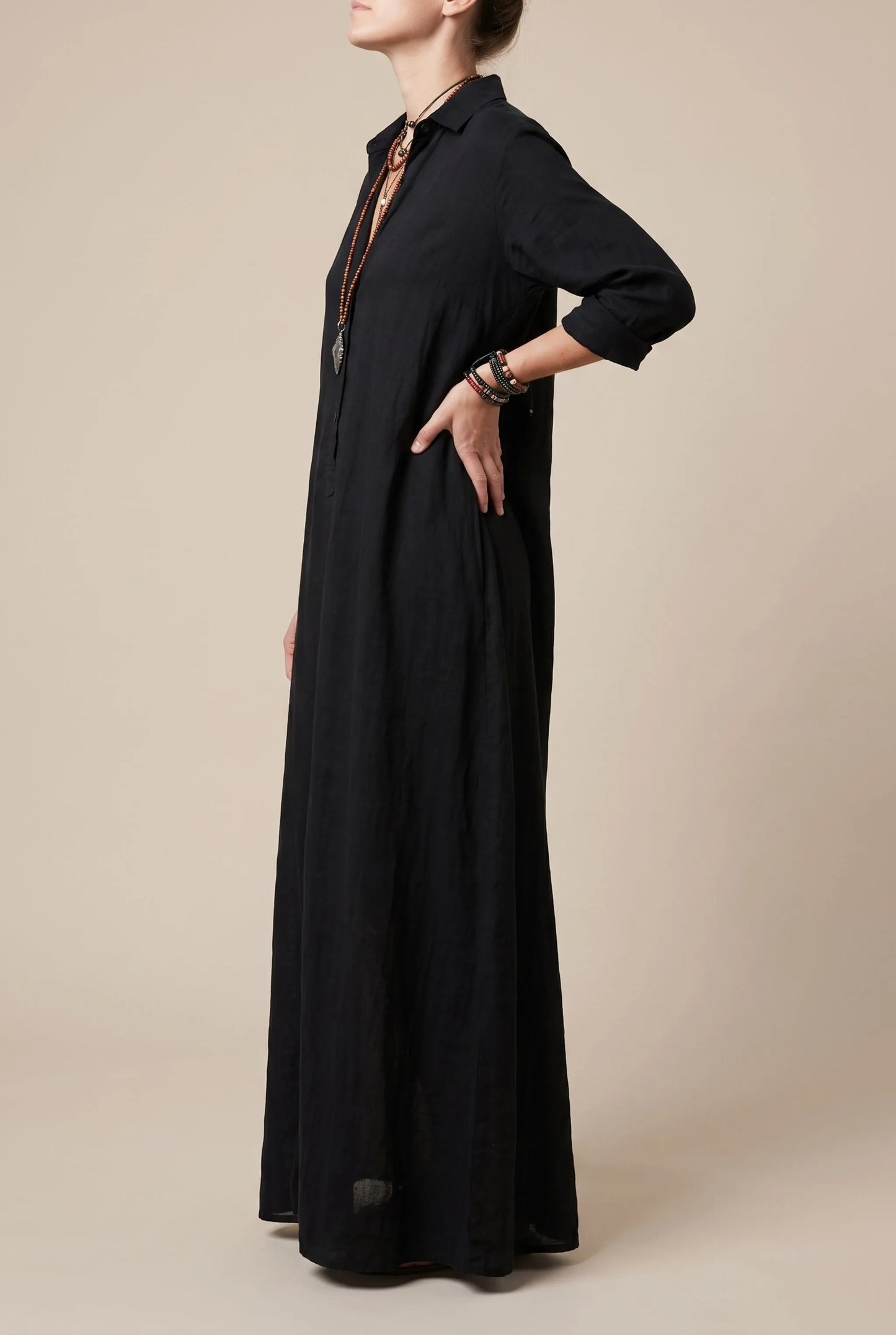 Flowra | Locker Fallendes Maxikleid