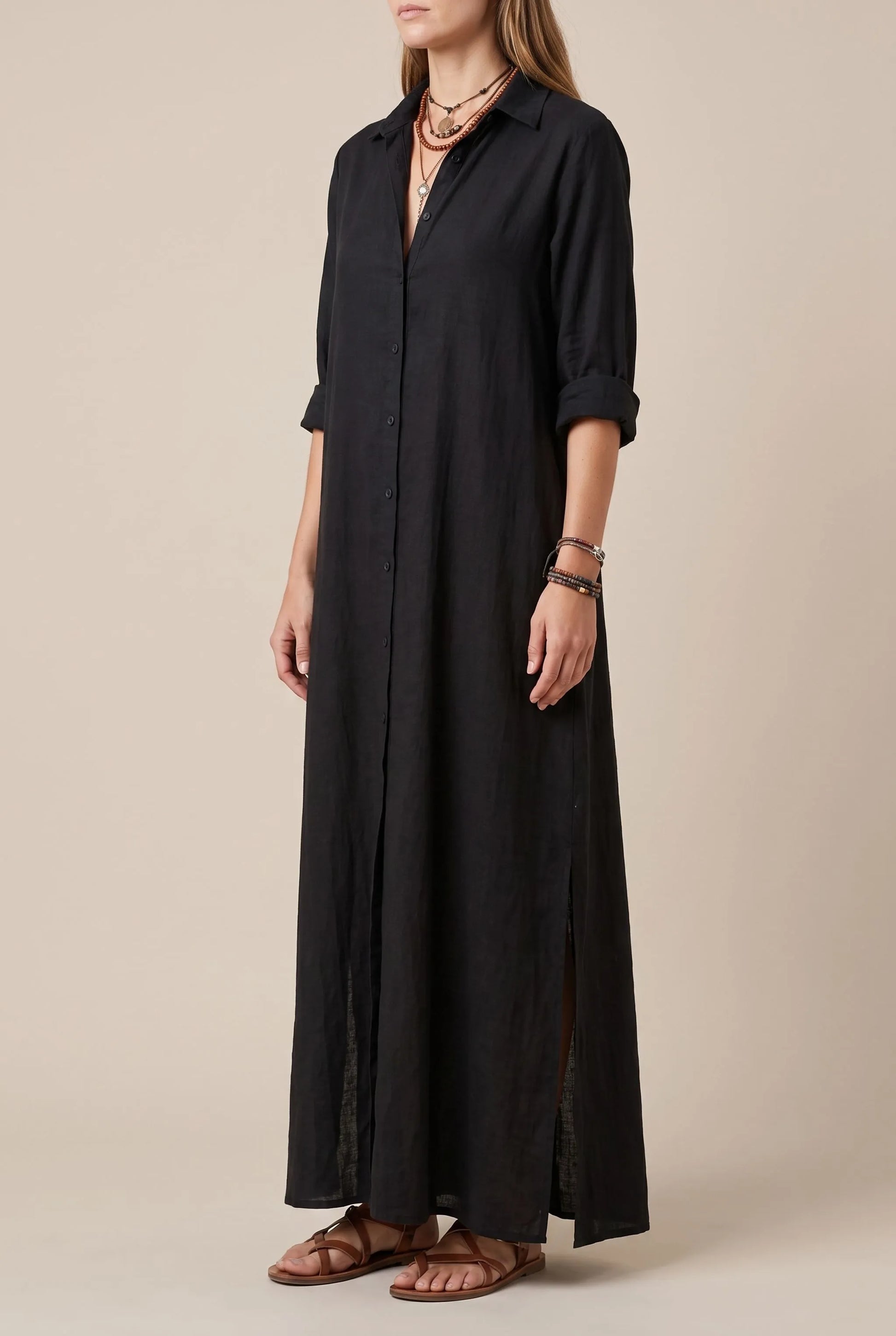 Flowra | Locker Fallendes Maxikleid