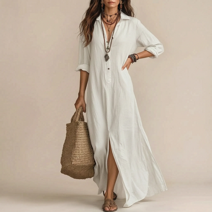 Flowra | Locker Fallendes Maxikleid