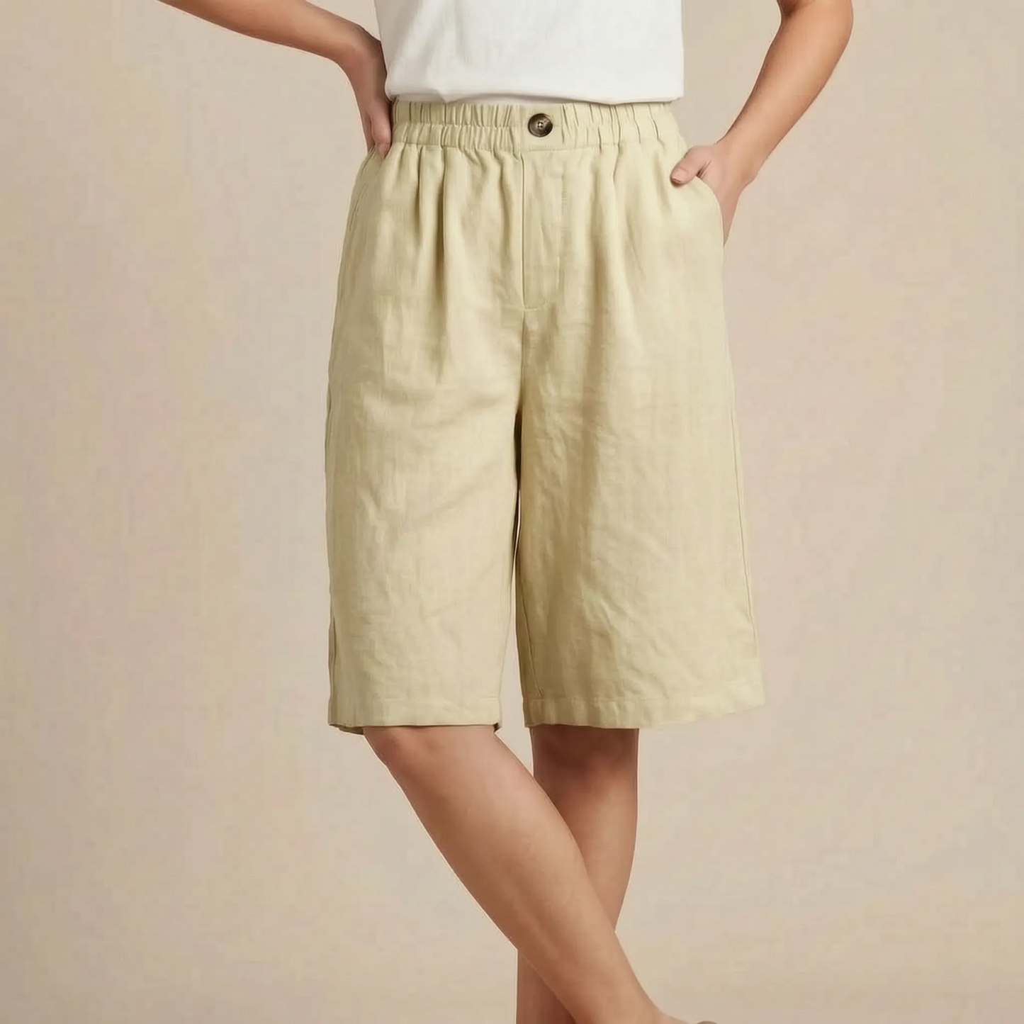 Flowyn | Sommerliche Shorts Mit Weitem Bein
