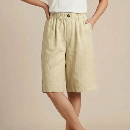 Flowyn | Sommerliche Shorts Mit Weitem Bein