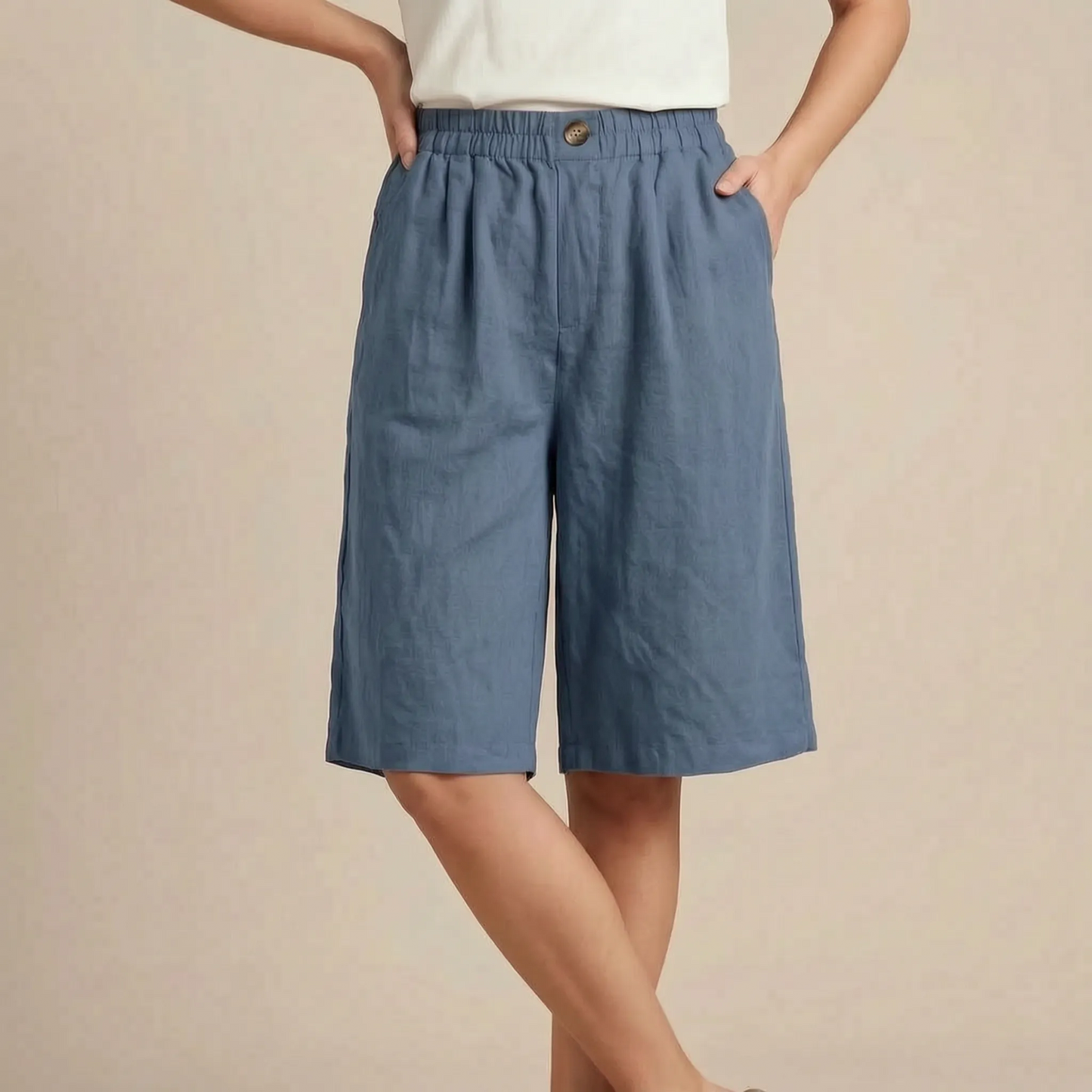Flowyn | Sommerliche Shorts Mit Weitem Bein