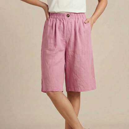 Flowyn | Sommerliche Shorts Mit Weitem Bein