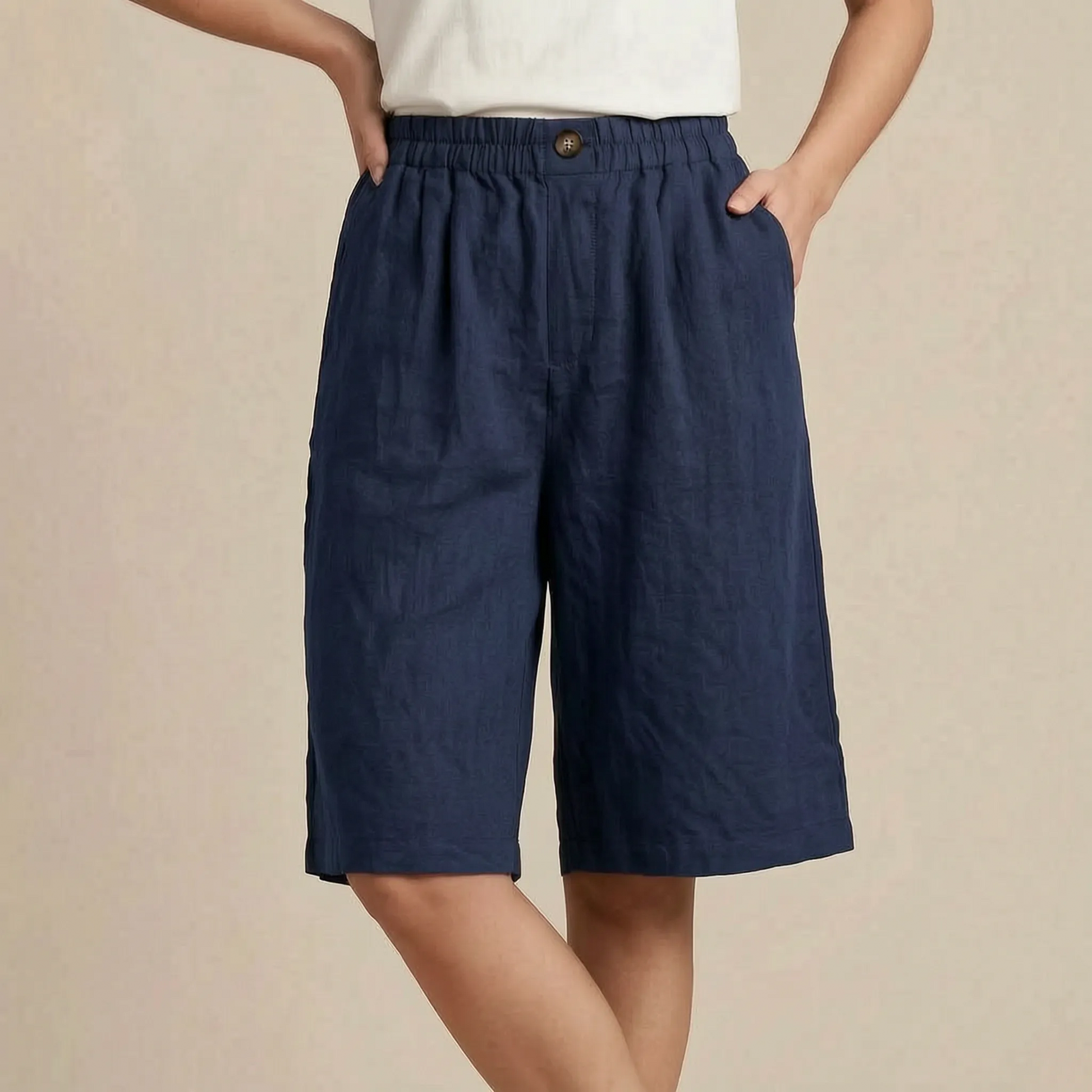 Flowyn | Sommerliche Shorts Mit Weitem Bein