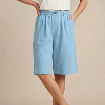 Flowyn | Sommerliche Shorts Mit Weitem Bein