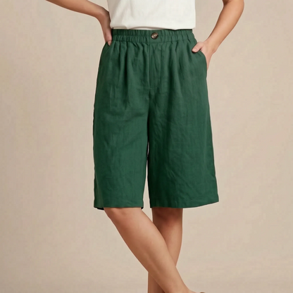 Flowyn | Sommerliche Shorts Mit Weitem Bein