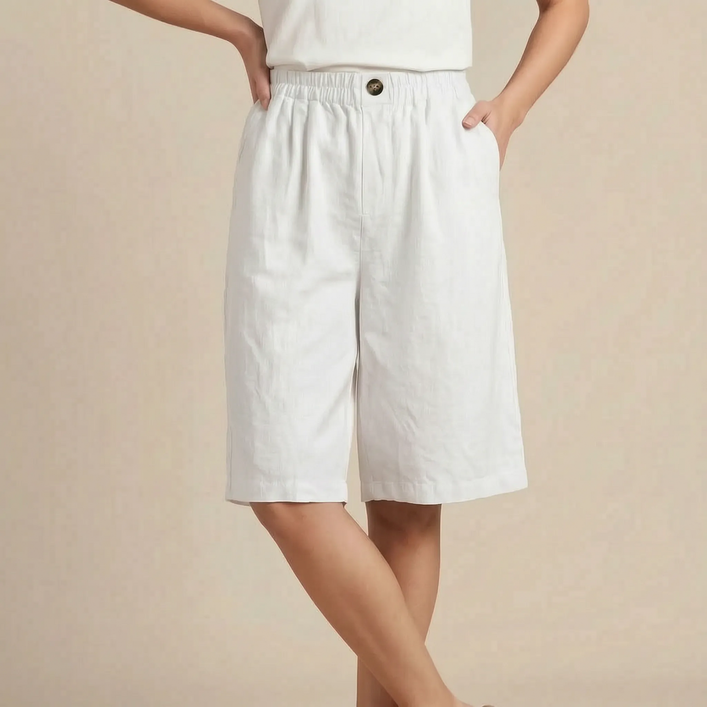 Flowyn | Sommerliche Shorts Mit Weitem Bein