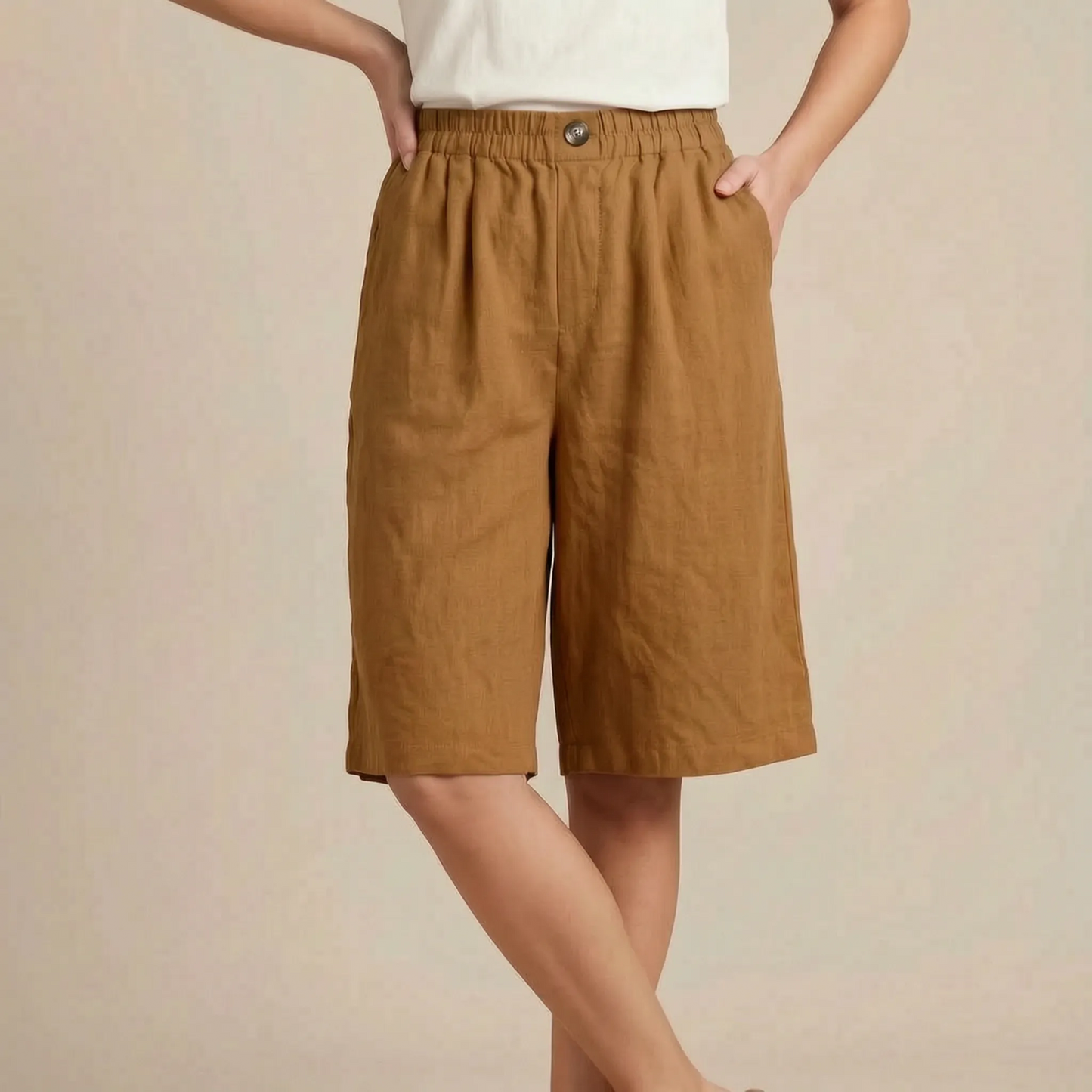 Flowyn | Sommerliche Shorts Mit Weitem Bein