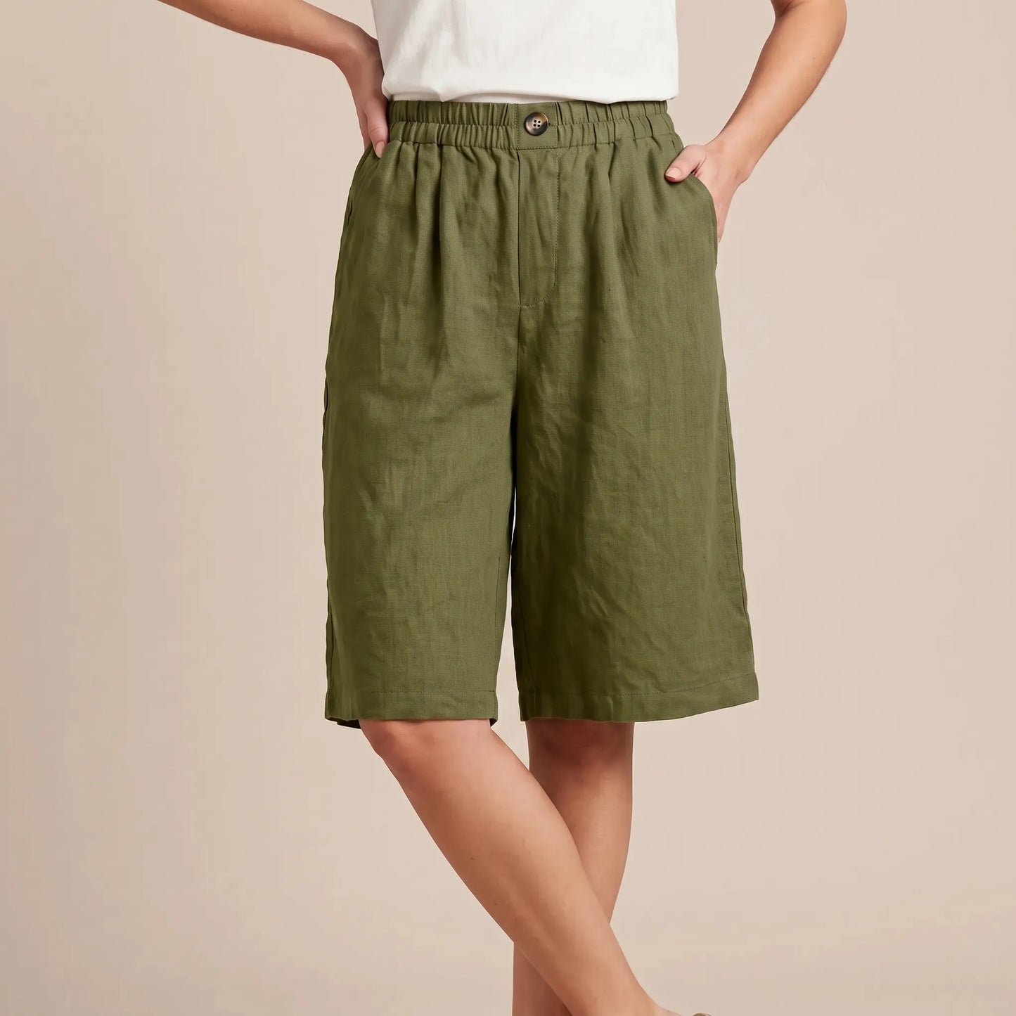 Flowyn | Sommerliche Shorts Mit Weitem Bein