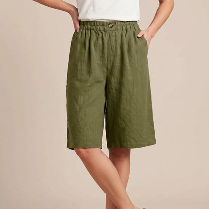 Flowyn | Sommerliche Shorts Mit Weitem Bein