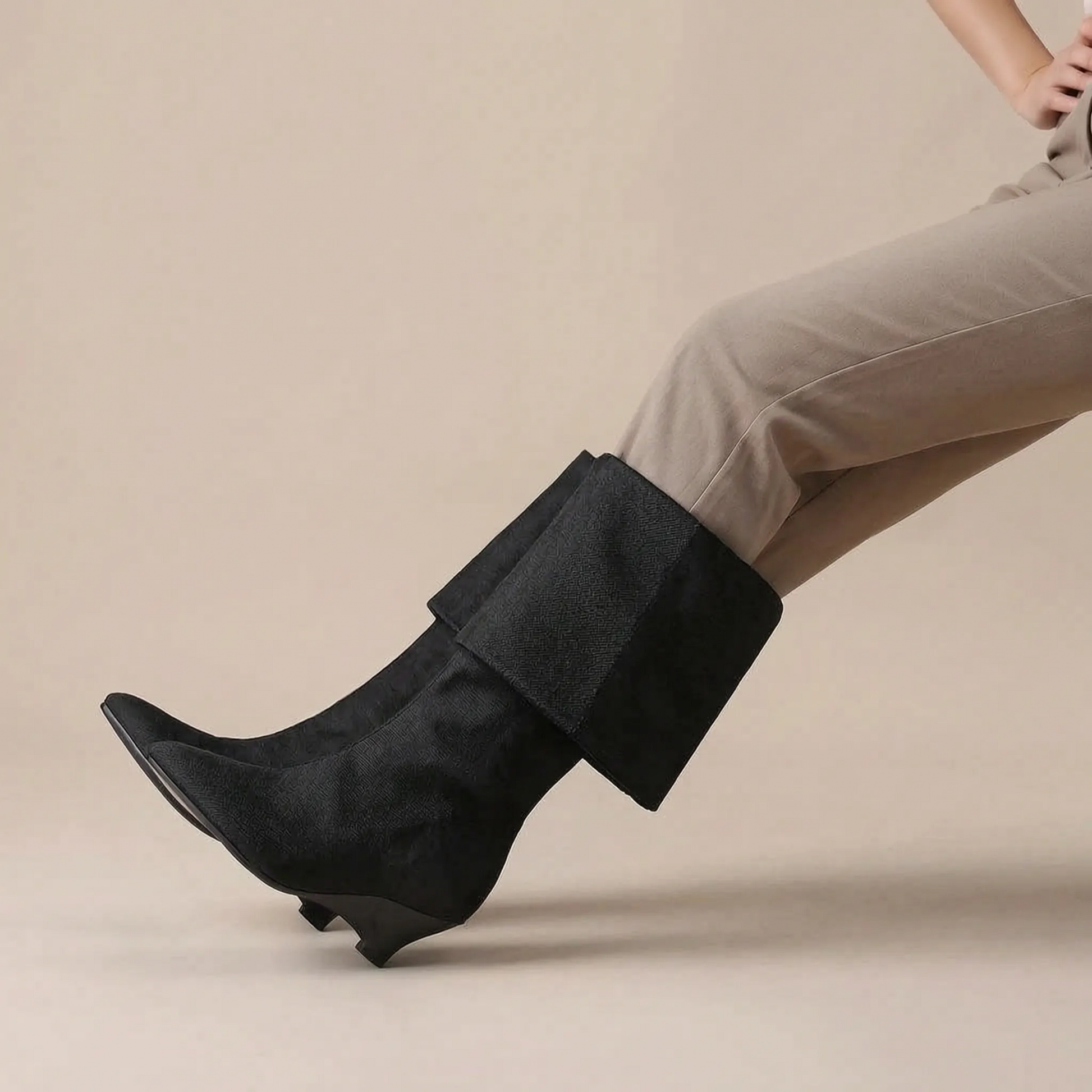 Foldari | Moderne Stiefel Mit Umschlag