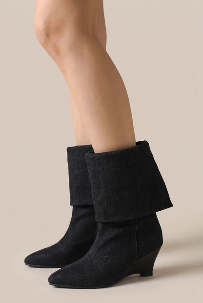 Foldari | Moderne Stiefel Mit Umschlag