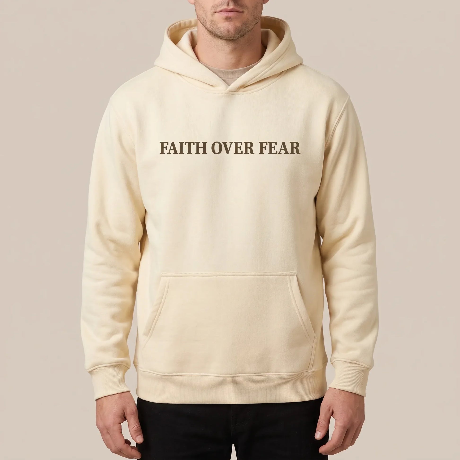 Fovaro | Entspannter Kapuzenpullover Mit Statement-Print
