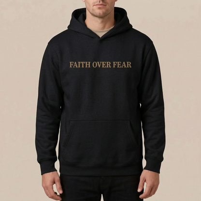 Fovaro | Entspannter Kapuzenpullover Mit Statement-Print
