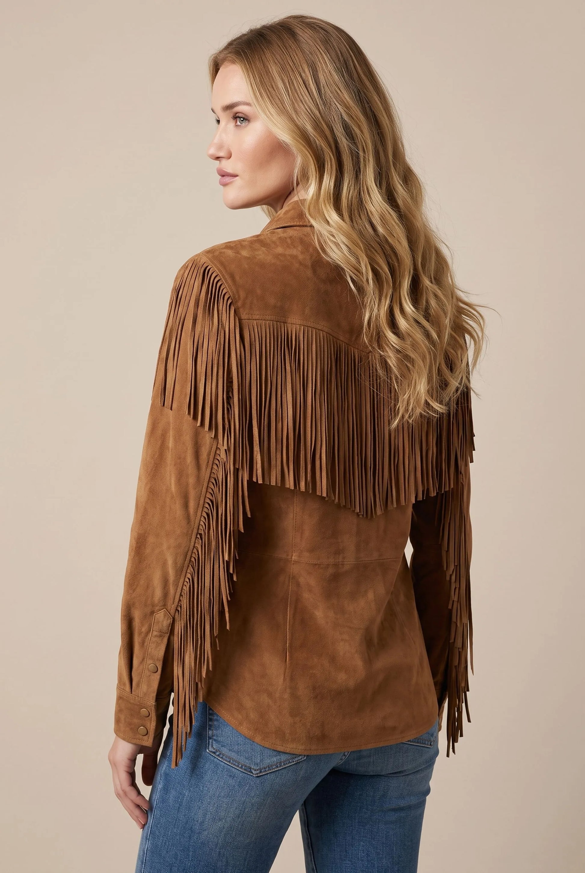 Fringea | Fransenbluse Im Vintage-Stil