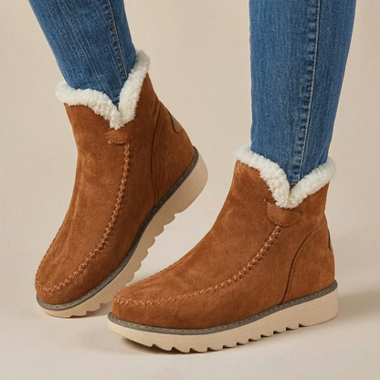 FrostWalk | Lässige Gefütterte Winterstiefel