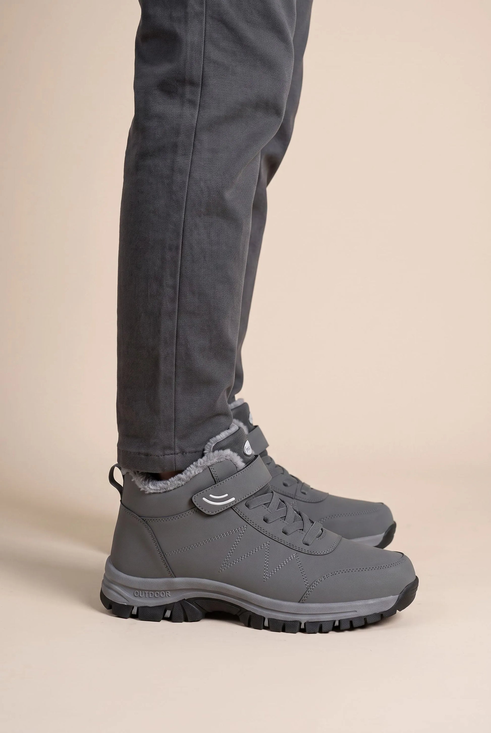 Frostek | Gefütterte Winterstiefel Für Herren
