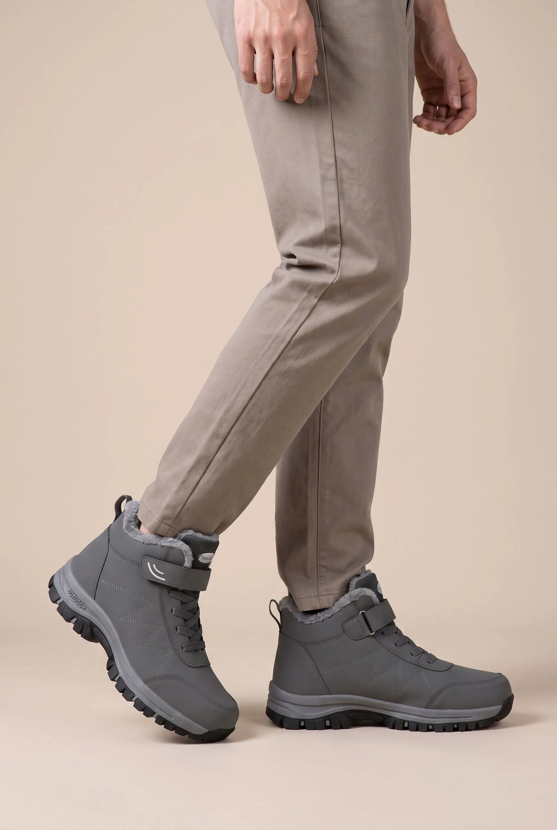 Frostek | Gefütterte Winterstiefel Für Herren