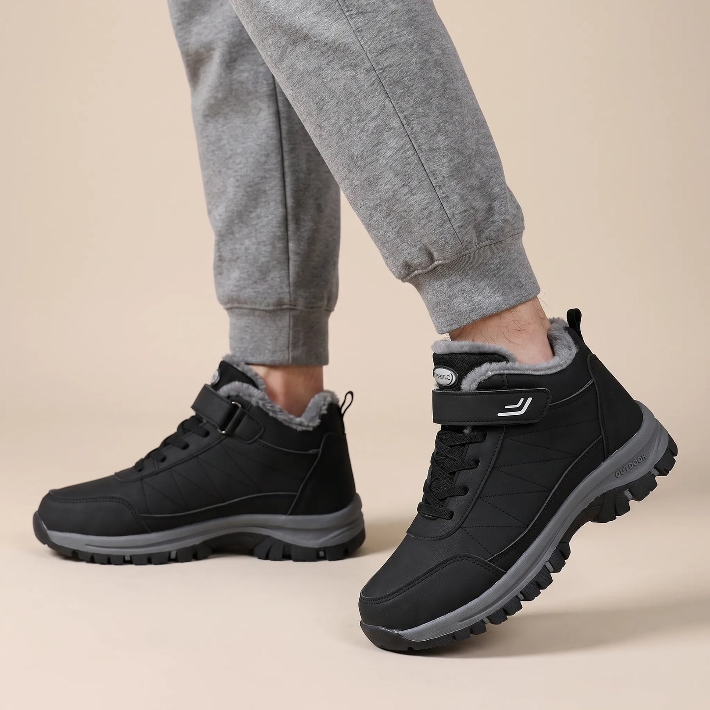 Frostek | Gefütterte Winterstiefel Für Herren
