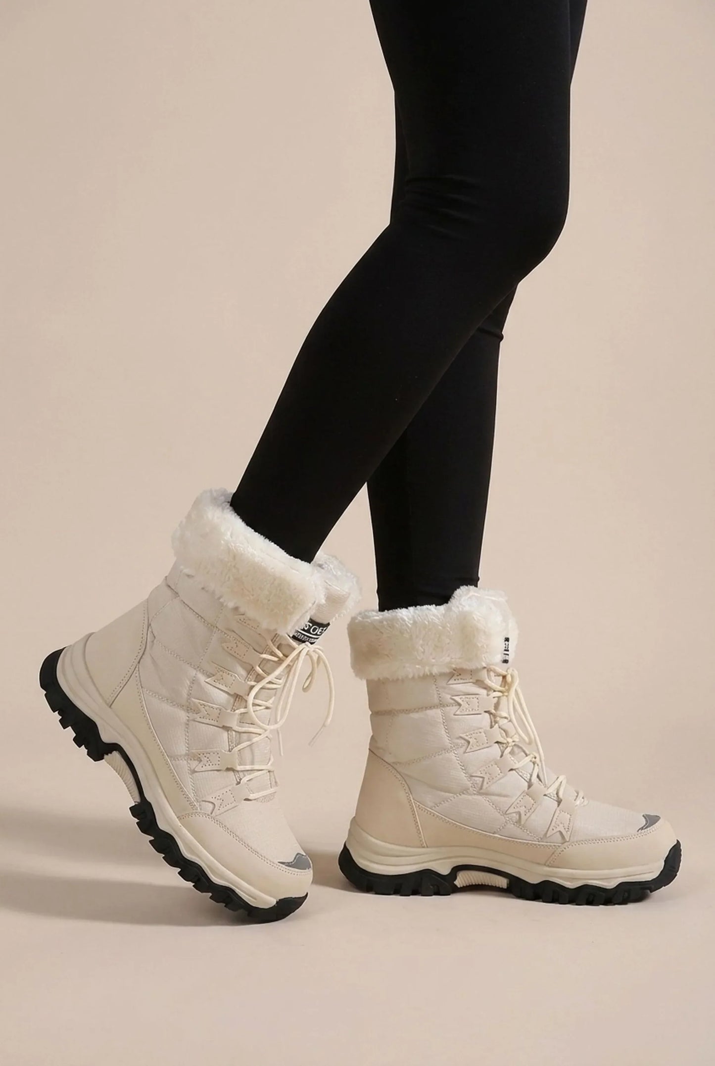 Frostom | Knöchelhohe Geschnürte Schneestiefel