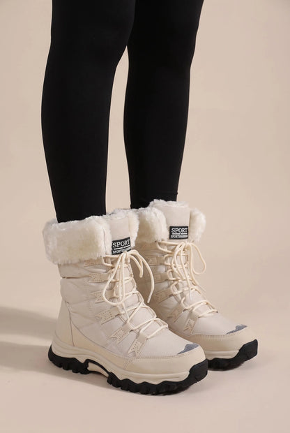Frostom | Knöchelhohe Geschnürte Schneestiefel