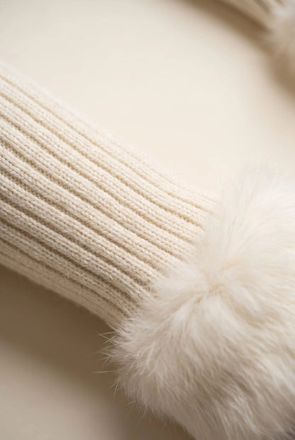 Fuzzara | Kurze Strukturierte Damenstrickjacke