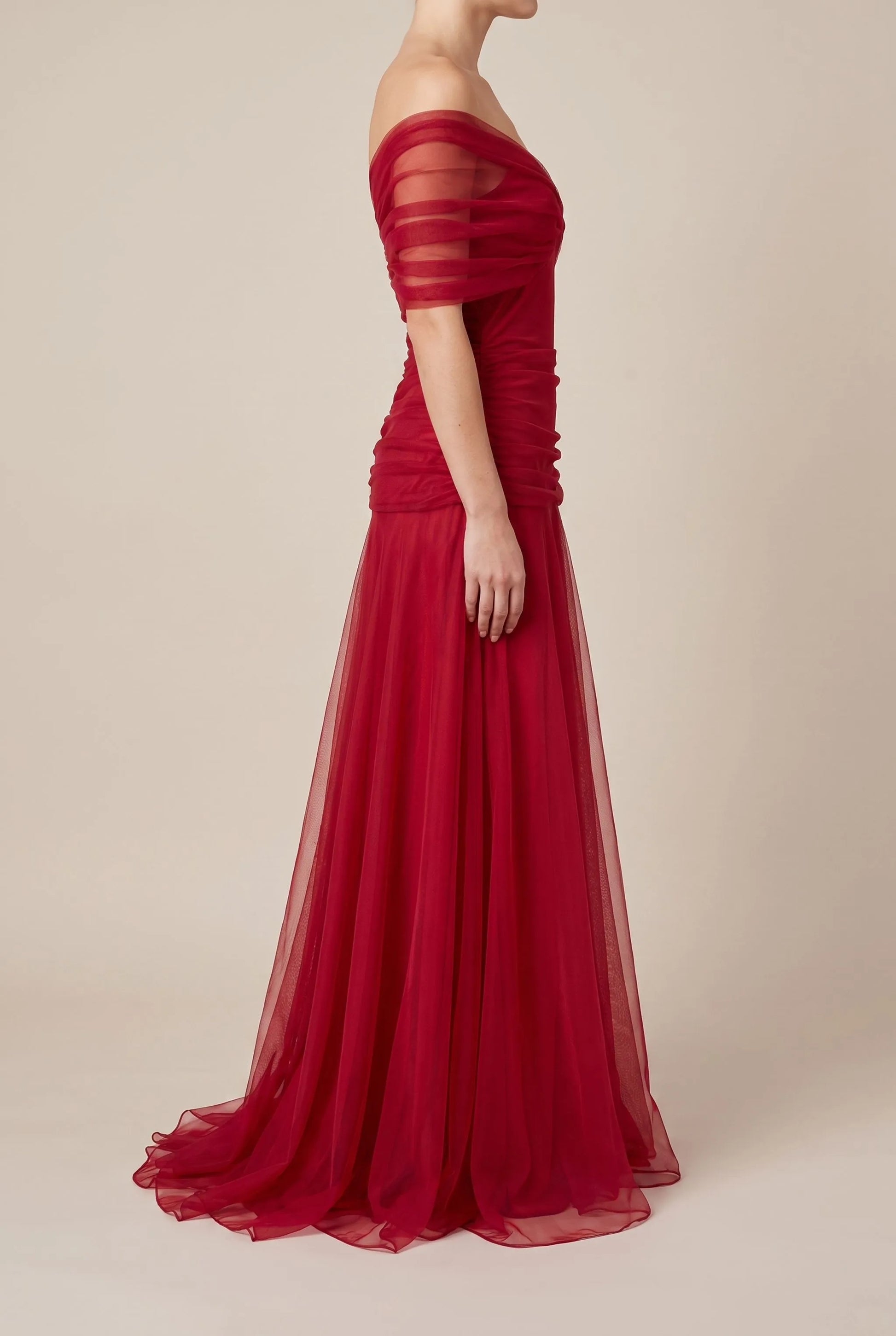 Galaura | Elegantes Maxikleid Mit V-Ausschnitt