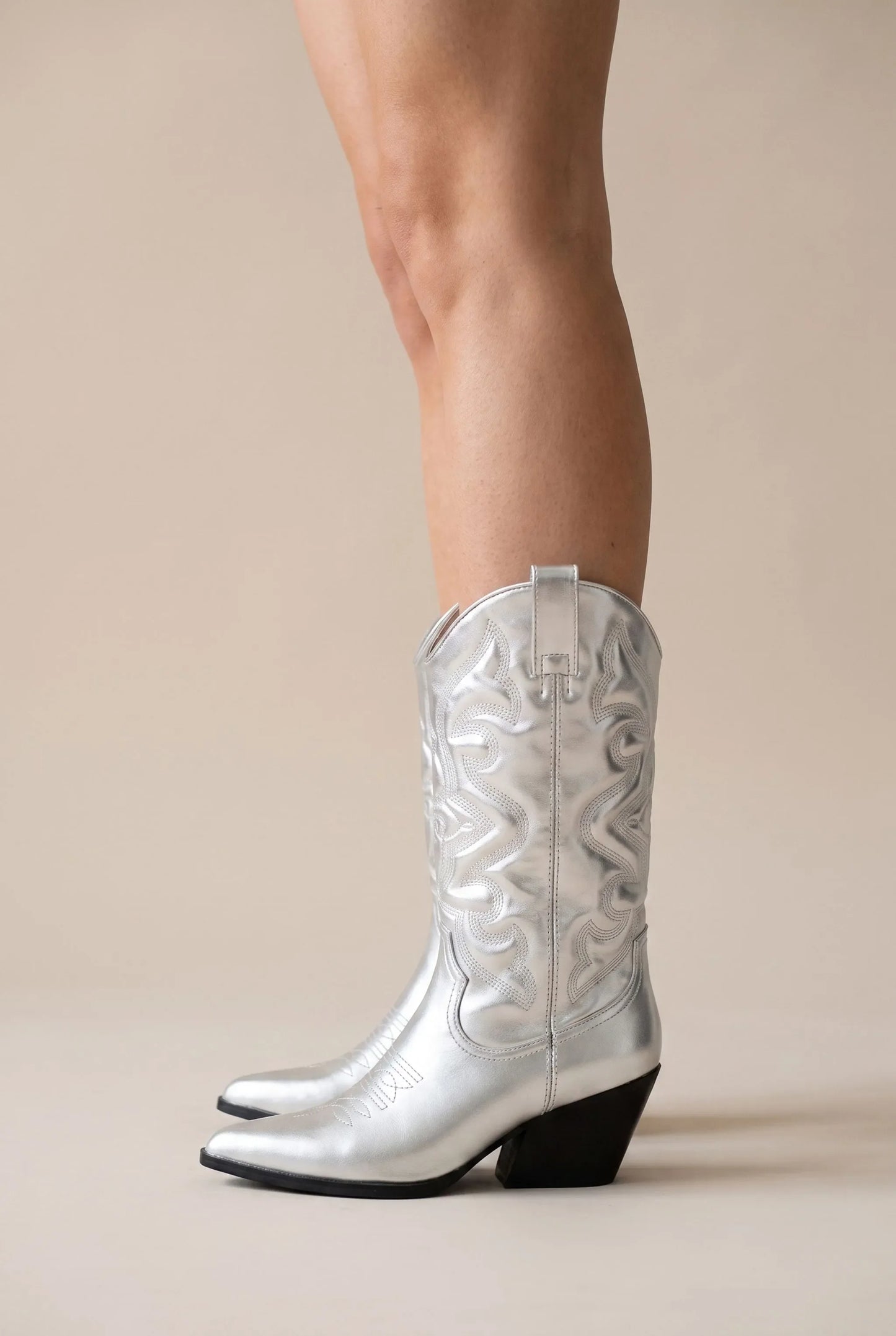 GleamRider | Mittelhohe Cowboystiefel Damen