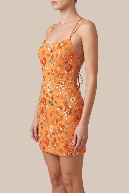 Gleamora | Elegantes Enges Minikleid
