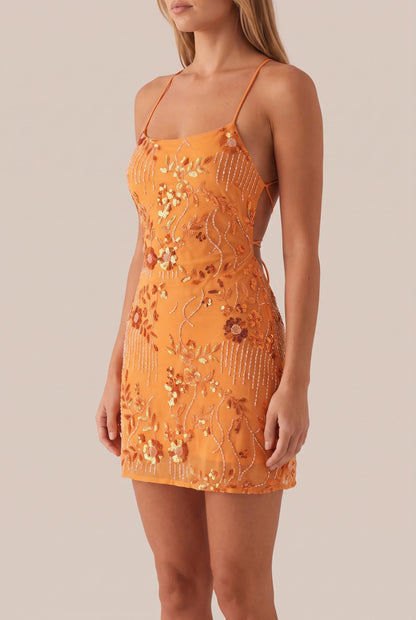 Gleamora | Elegantes Enges Minikleid