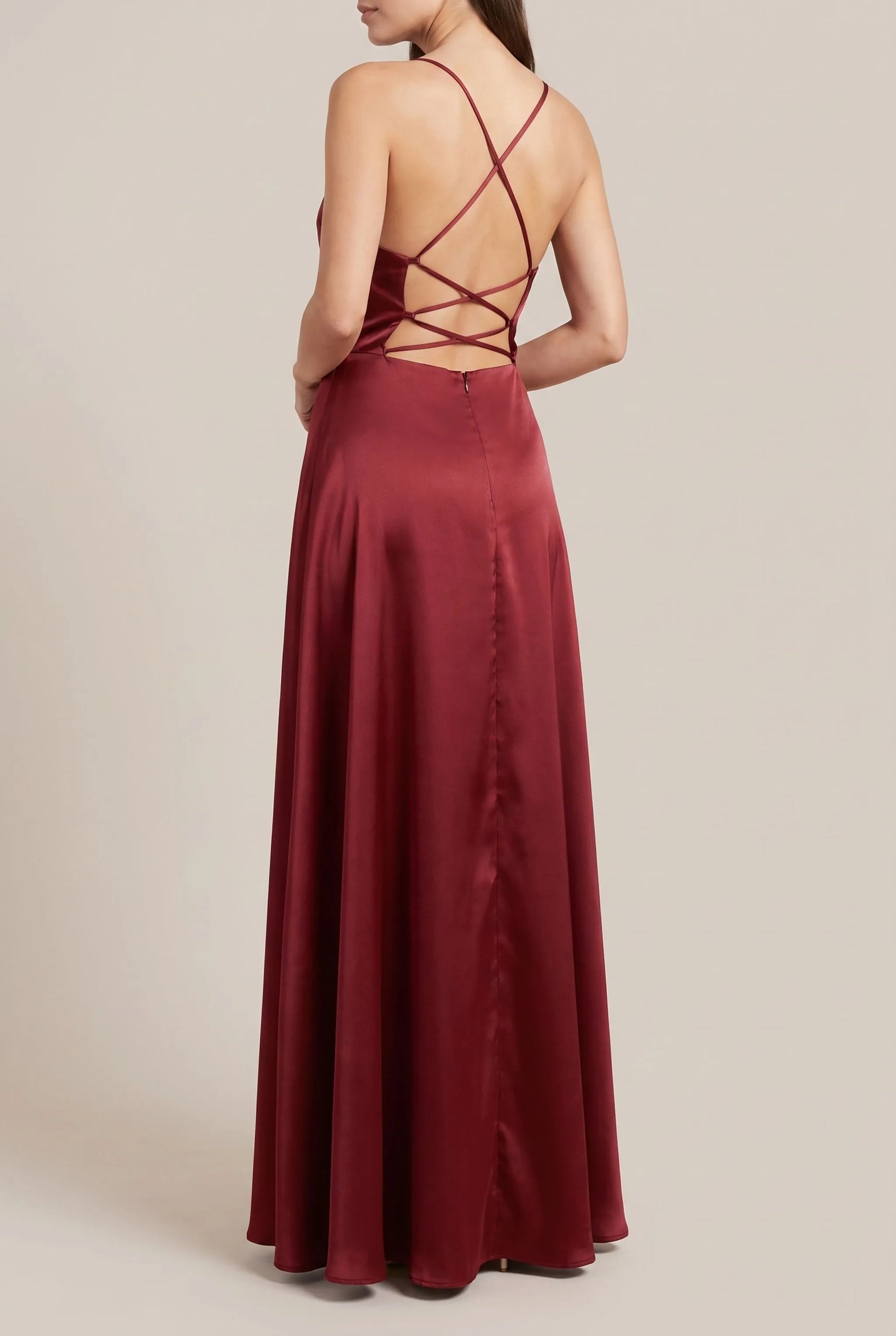 Gleamore | Ärmelloses Bodenlanges Sommer Abendkleid