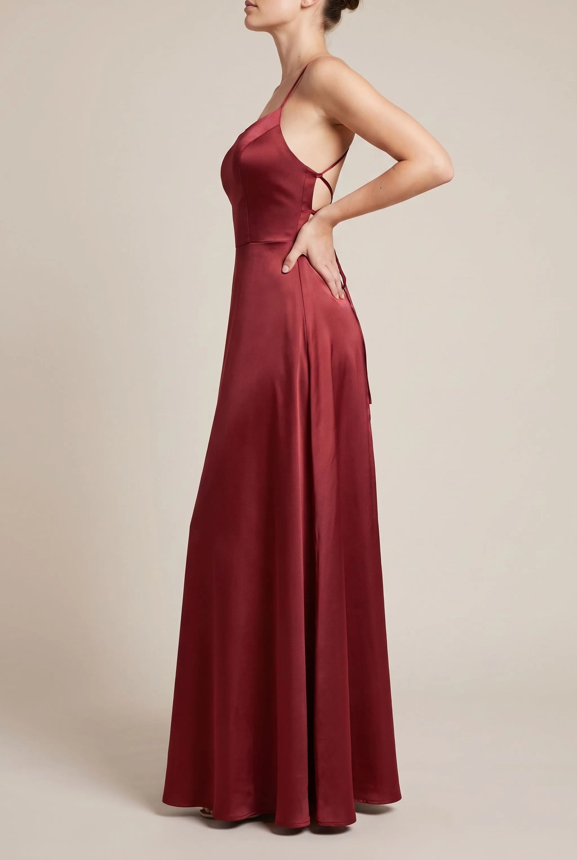 Gleamore | Ärmelloses Bodenlanges Sommer Abendkleid