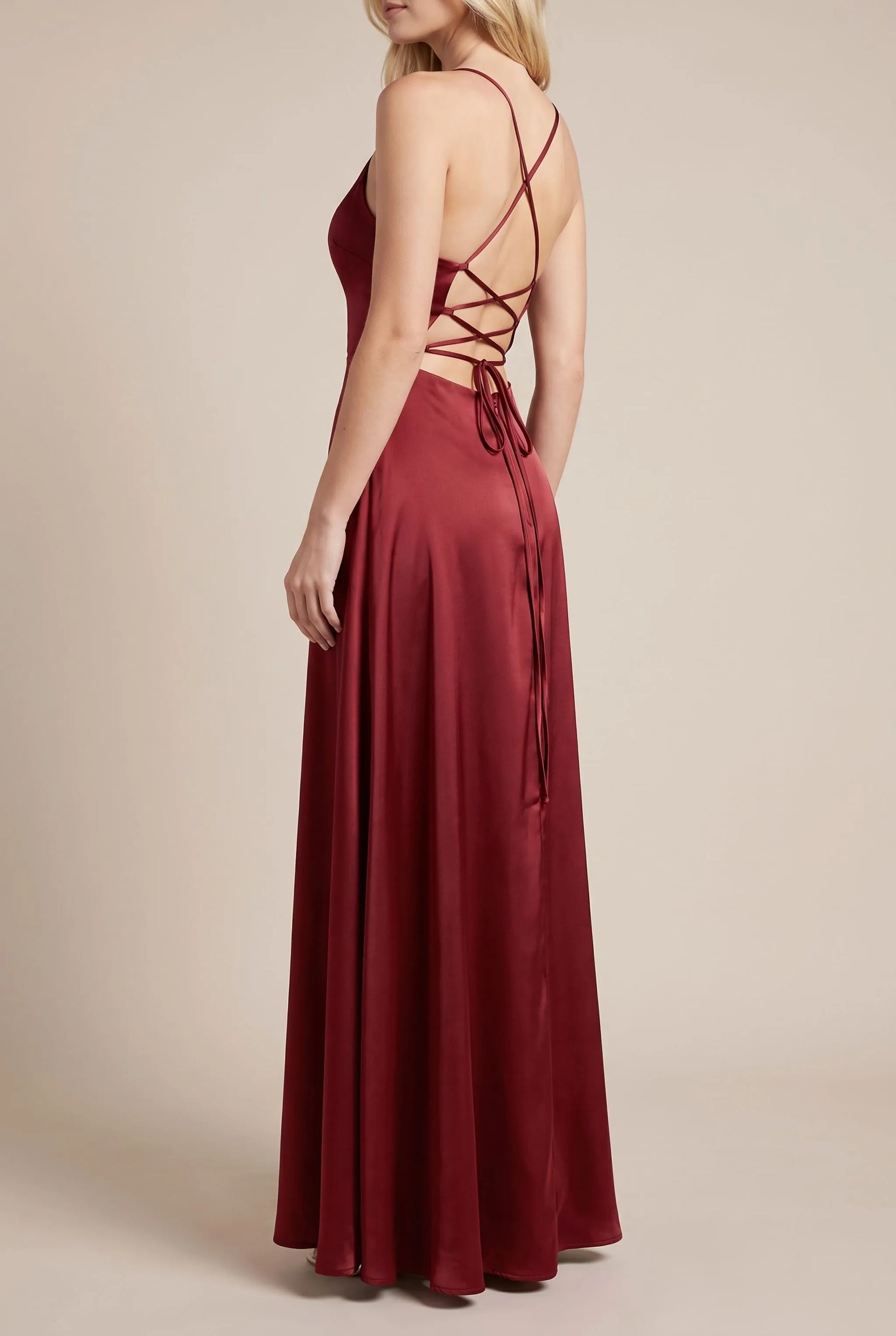 Gleamore | Ärmelloses Bodenlanges Sommer Abendkleid