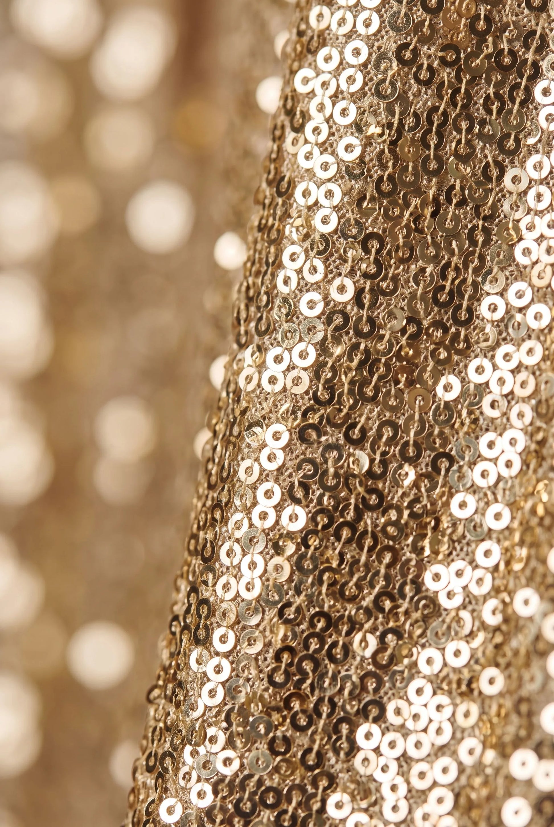 Glimmerise | Elegantes Schimmerndes Maxikleid