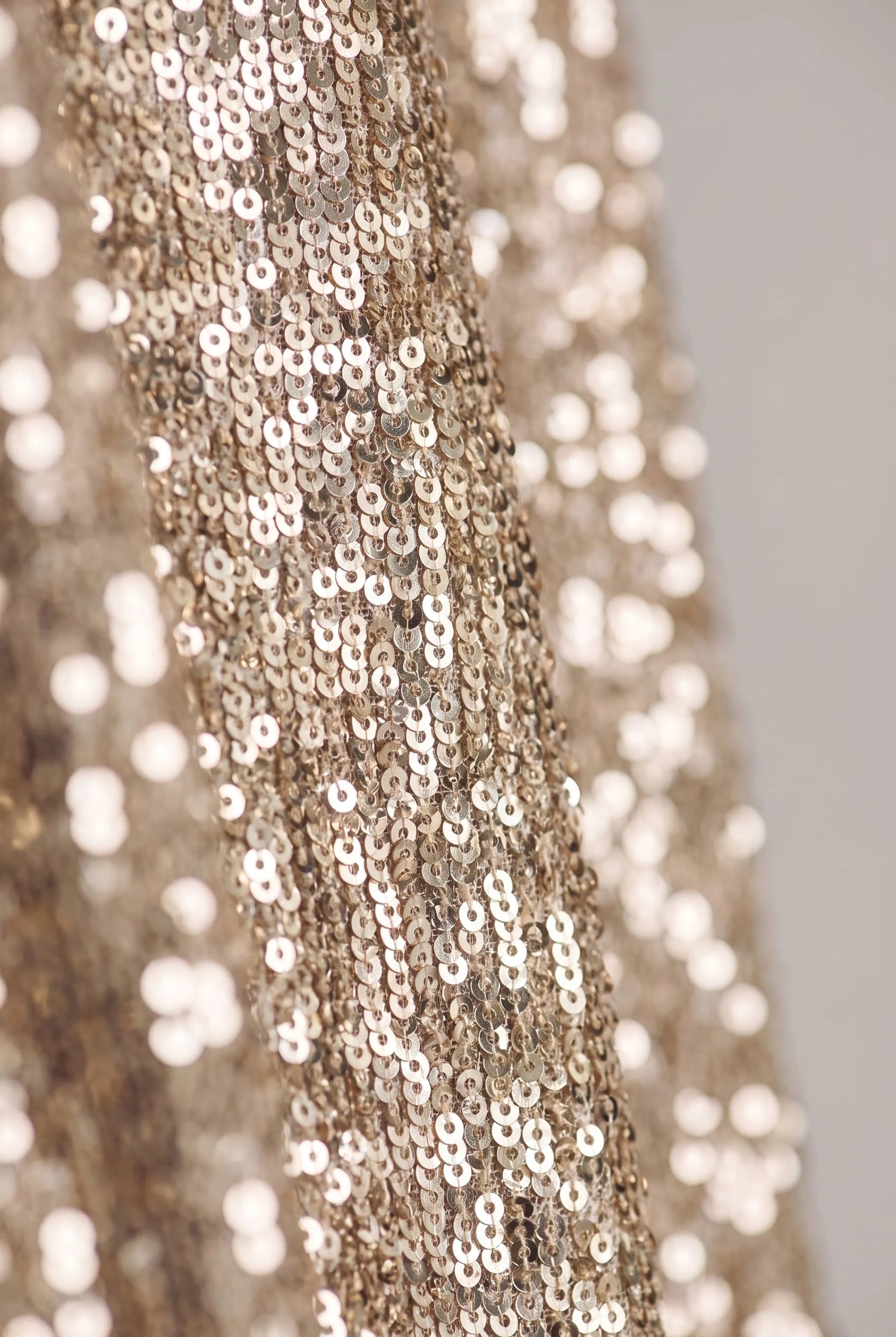 Glimmerise | Elegantes Schimmerndes Maxikleid