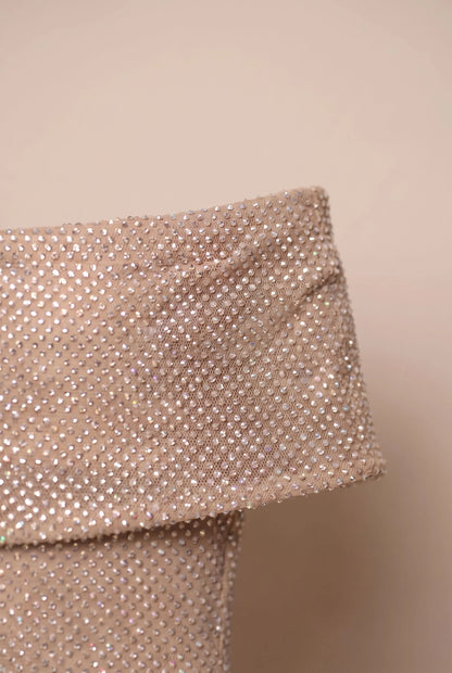 Glitzra | Elegantes Glitzerndes Maxikleid