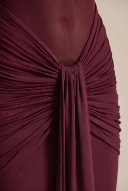 Haltea | Bodenlanges Gelbes Abendkleid