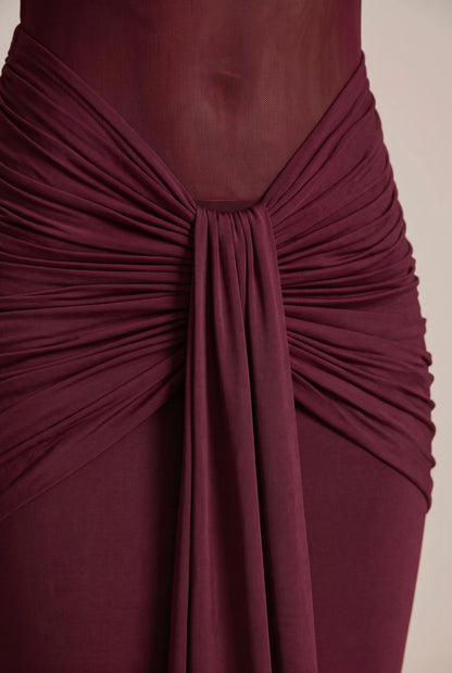 Haltea | Bodenlanges Gelbes Abendkleid