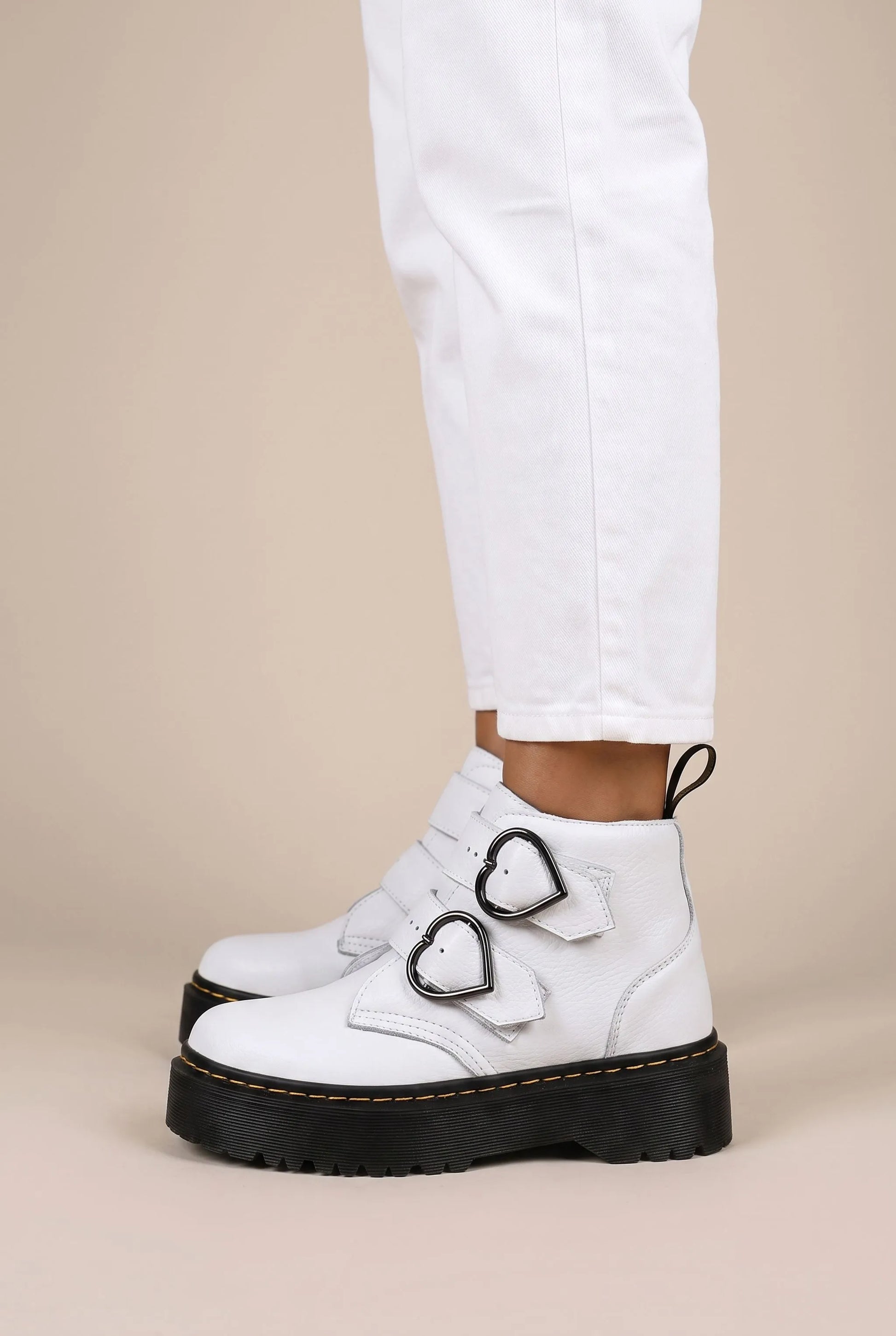 Heartread | Auffällige Damen Plateau Stiefeletten